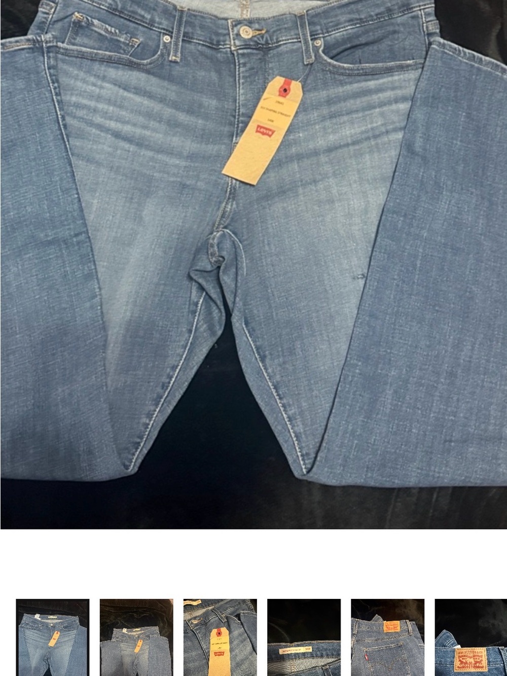 Levi's Women's Medium Light Blue Bootcut Jeans 314 Shaping straight
